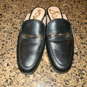 SAM EDELMAN Linnie Bit Mules Black 7.5M